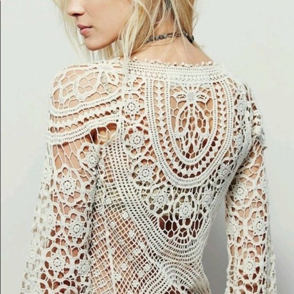 ⛔ SOLD ⛔ NWT Jen's Pirate Booty x Free People Crochet Lace - Picture 6 of 15
